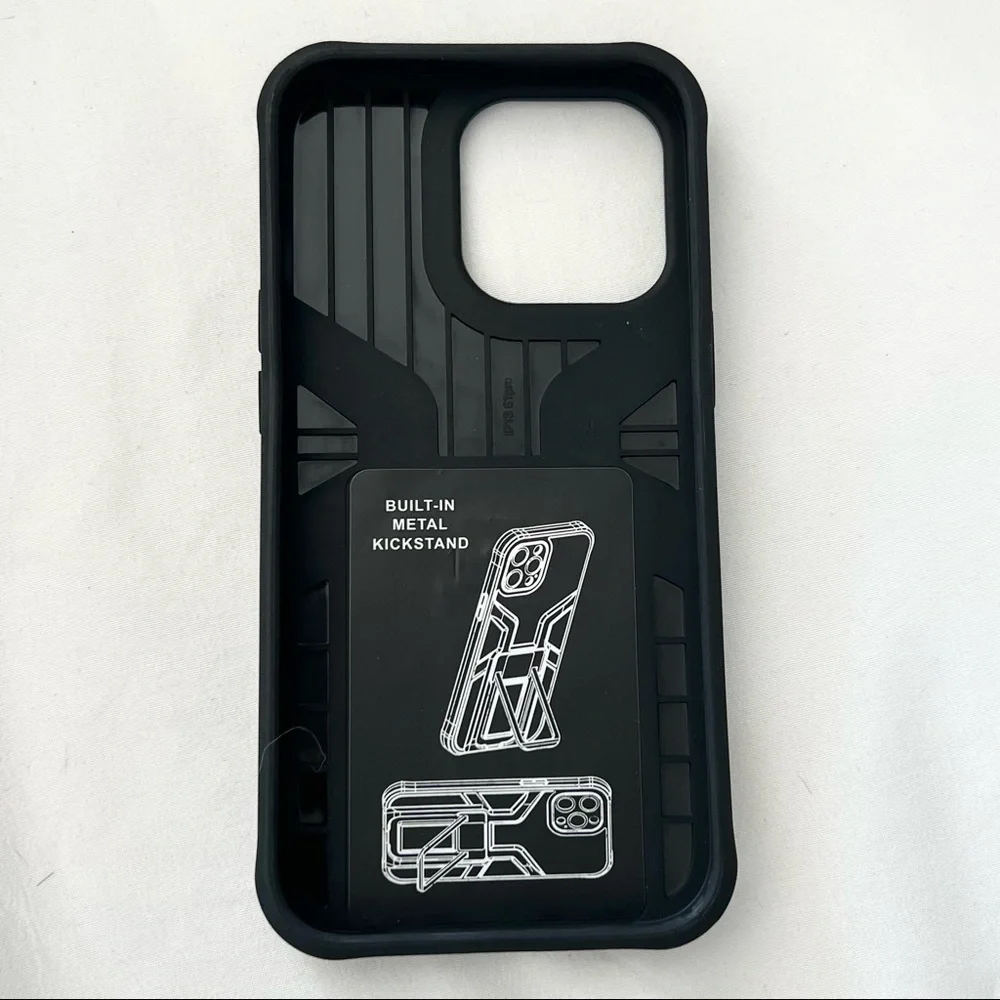 Green iPhone 13 Pro Case Shockproof Duty Protective Cover Dual Layers